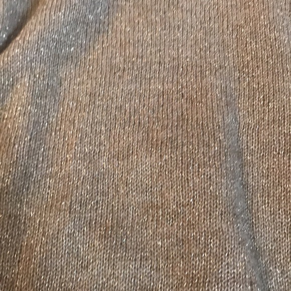 ⚡️FINAL PRICE⚡️ Moschino Cheap and Chic Gold Sparkle Top with Tie - Picture 12 of 15